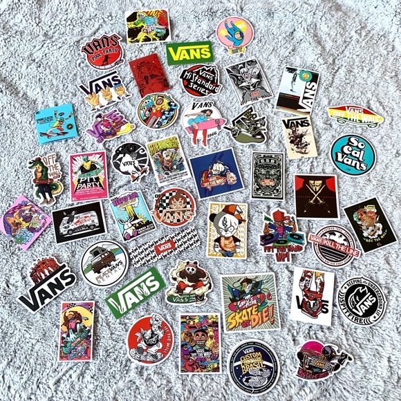 vans skate stickers
